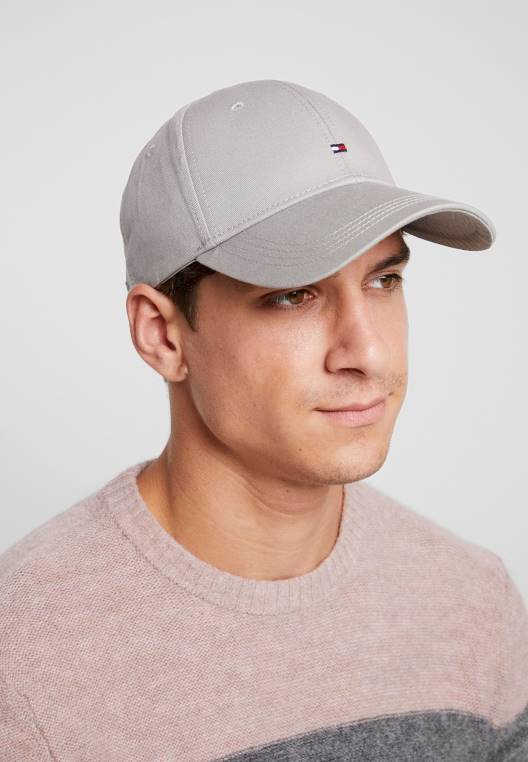 כובע קלאסי NX204554 אפור Tommy Hilfiger