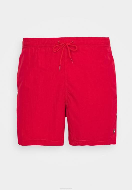 מכנסי שחייה עם שרוך בינוני NX204563 אָדוֹם Tommy Hilfiger