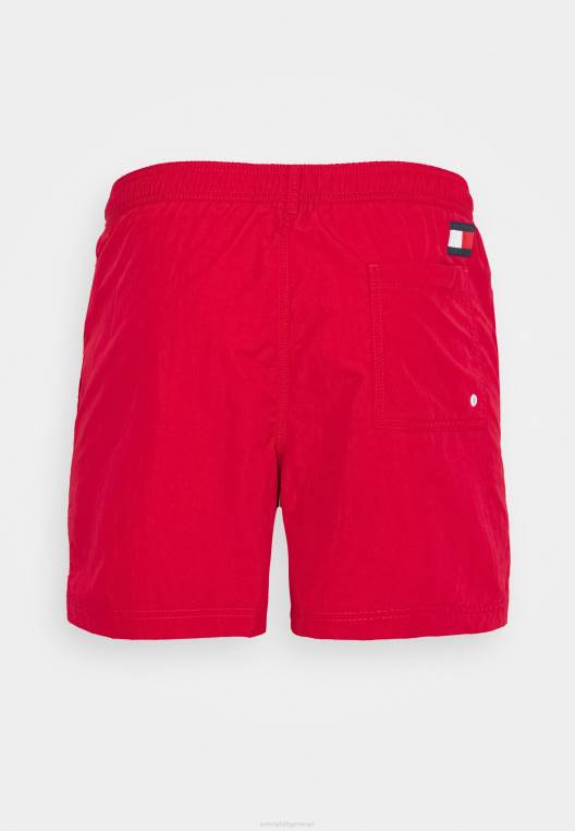 מכנסי שחייה עם שרוך בינוני NX204563 אָדוֹם Tommy Hilfiger