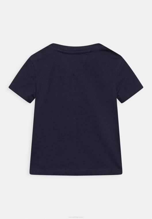 טי שירט בסיסית חיונית NX204577 צי הדמדומים Tommy Hilfiger