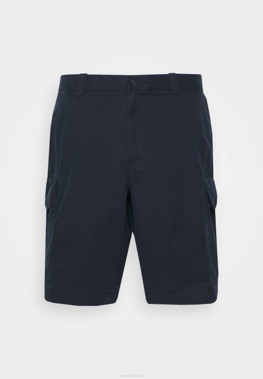 מכנסי ג'ון קרגו קצרים NX204584 שמיים מדבריים Tommy Hilfiger
