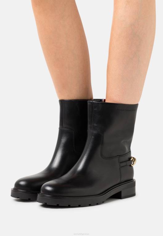 מגפונים קלאסיים טוויסט NX204594 שָׁחוֹר Tommy Hilfiger