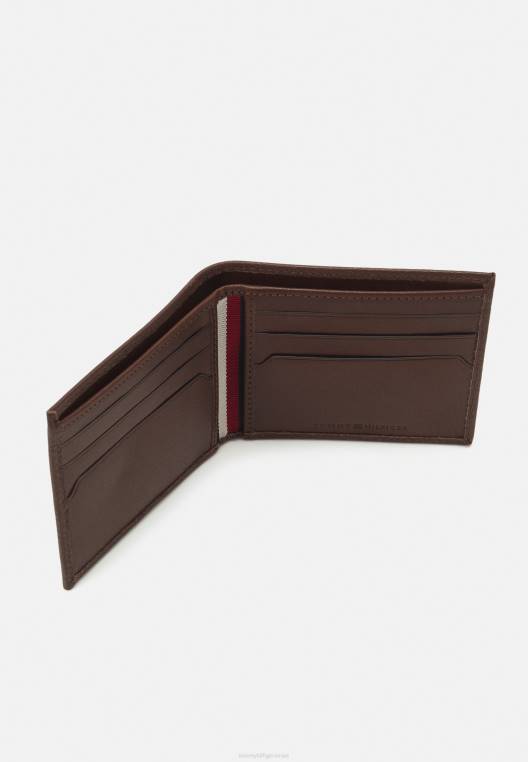 ארנק מיני פרימיום NX204601 חום Tommy Hilfiger