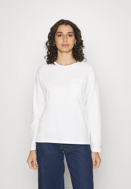 חלק עליון עם שרוולים ארוכים NX204606 אקרו Tommy Hilfiger