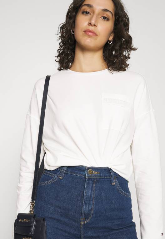 חלק עליון עם שרוולים ארוכים NX204606 אקרו Tommy Hilfiger