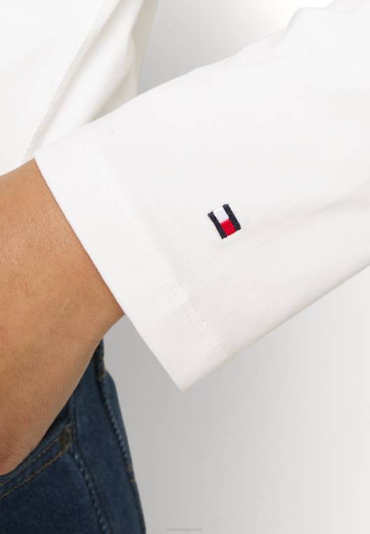 חלק עליון עם שרוולים ארוכים NX204606 אקרו Tommy Hilfiger