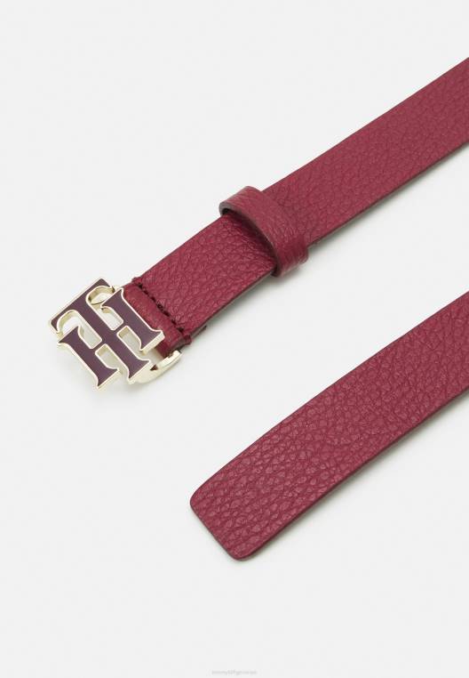 חגורת מתאר NX204634 סוֹמֶק Tommy Hilfiger