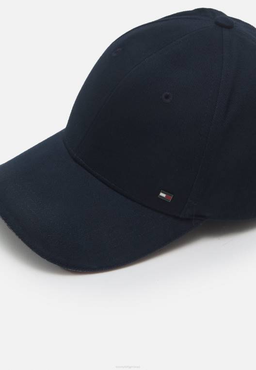 מכסה ארגונית מוגבהת לשני המינים NX204637 חיל הים Tommy Hilfiger