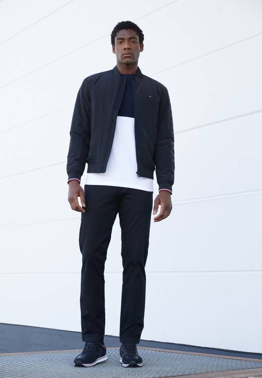 צ'ינוס דנטון NX204665 שָׁחוֹר Tommy Hilfiger