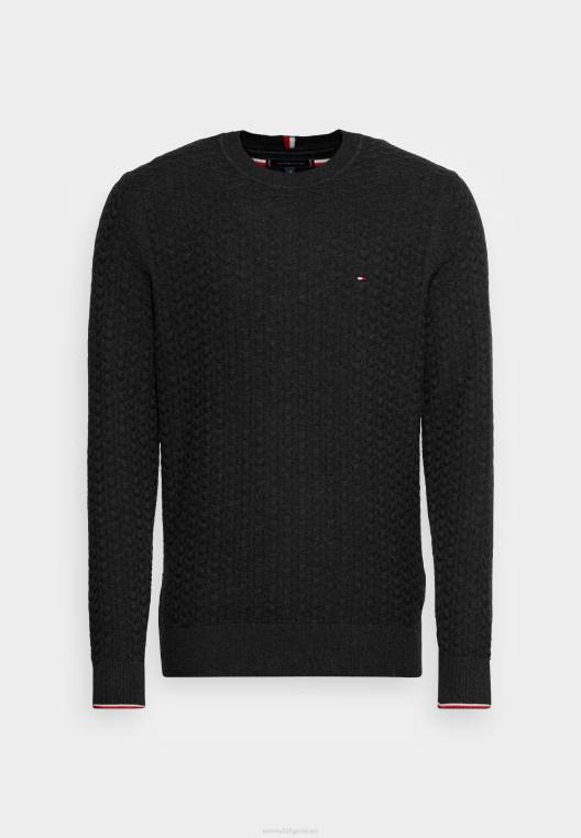 מגשר מבנה מוגזם NX204677 אברש אפור כהה Tommy Hilfiger