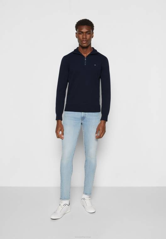 מגשר מדמה עם רוכסן NX204690 שמיים מדבריים Tommy Hilfiger