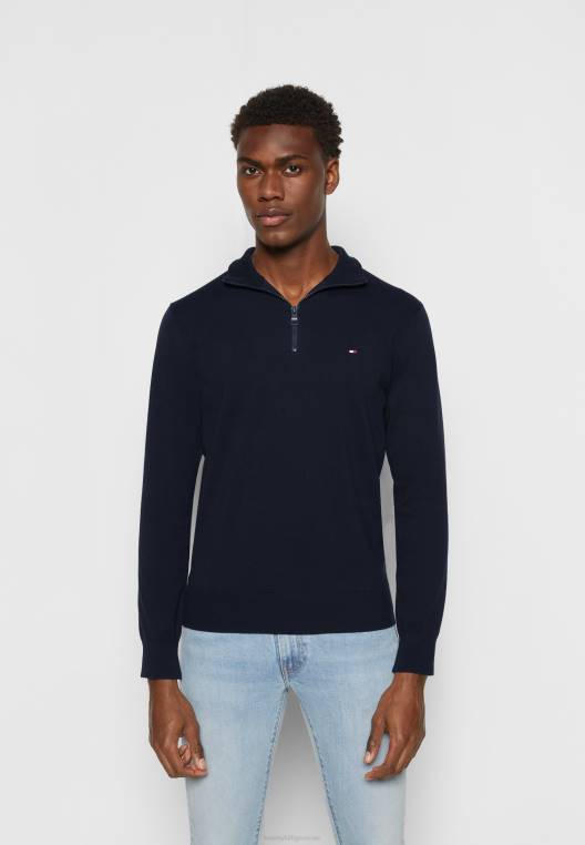 מגשר מדמה עם רוכסן NX204690 שמיים מדבריים Tommy Hilfiger