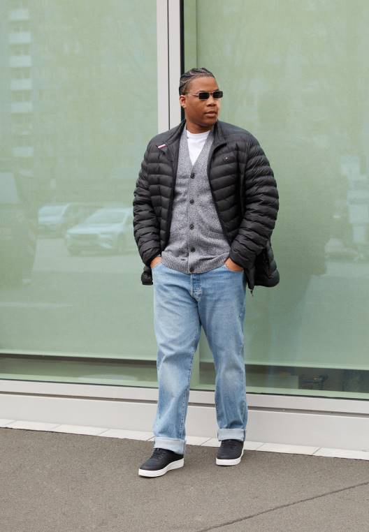 ז'קט לאריזה מעיל חורף NX204699 שָׁחוֹר Tommy Hilfiger