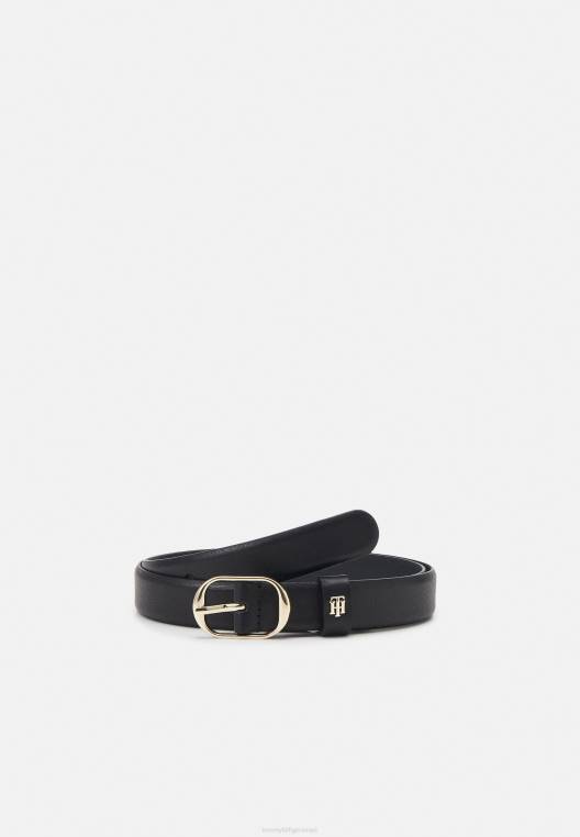חגורה ללא מאמץ NX204709 שָׁחוֹר Tommy Hilfiger