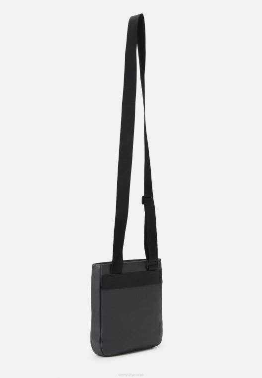 תיק קרוסאובר מרכזי לשני המינים NX204715 אפור אספלט Tommy Hilfiger