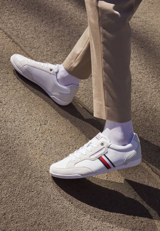 מאמנים ארגוניים NX204721 לבן Tommy Hilfiger