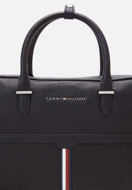תיק מחשב דק דק במרכז העיר NX204724 שָׁחוֹר Tommy Hilfiger