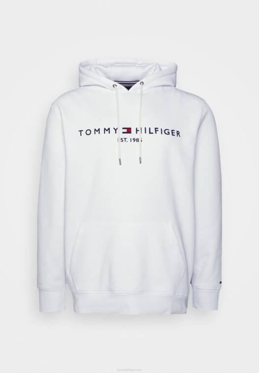 קפוצ'ון לוגו NX204745 לבן Tommy Hilfiger
