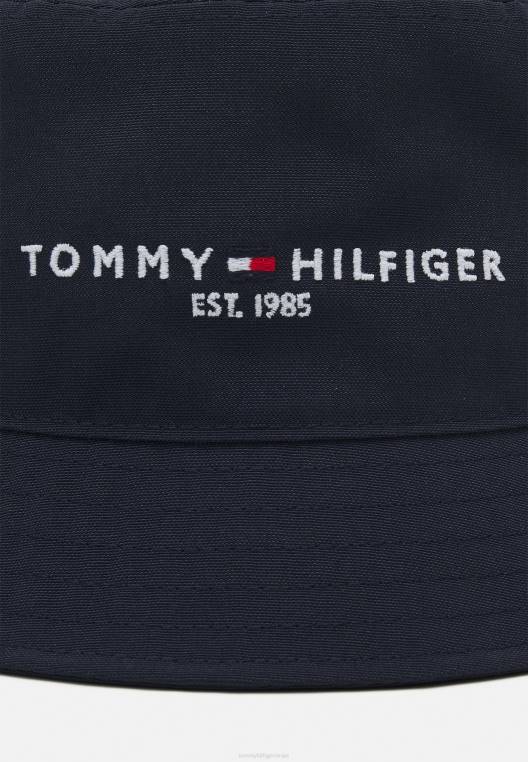 כובע כובע דלי מבוסס טכנולוגי NX204756 טומי צי Tommy Hilfiger
