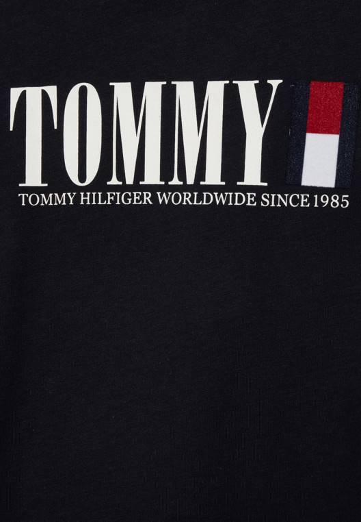 חולצה גרפית עם שרוולים ארוכים NX204763 שמיים מדבריים Tommy Hilfiger