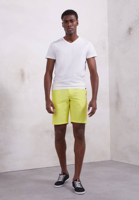 מכנסי חגורת הארלם NX204765 צהוב הדרים Tommy Hilfiger