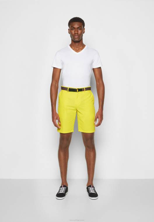 מכנסי חגורת הארלם NX204765 צהוב הדרים Tommy Hilfiger