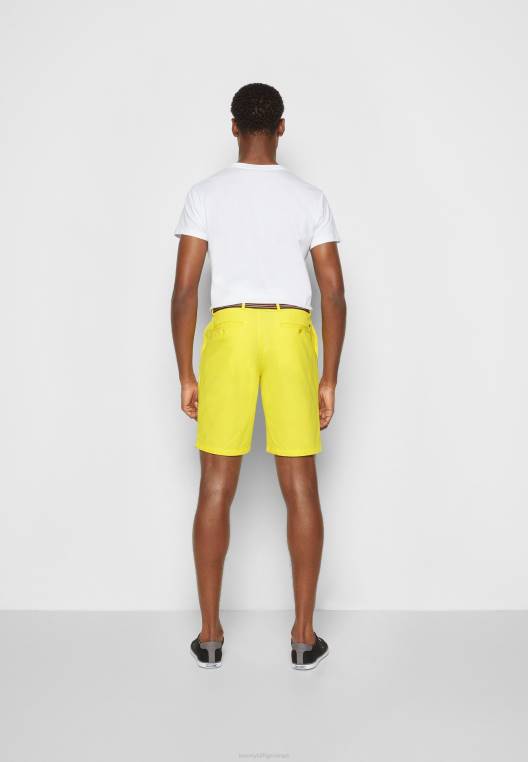 מכנסי חגורת הארלם NX204765 צהוב הדרים Tommy Hilfiger