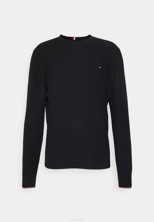 מגשר מבנה מוגזם NX204768 שָׁחוֹר Tommy Hilfiger