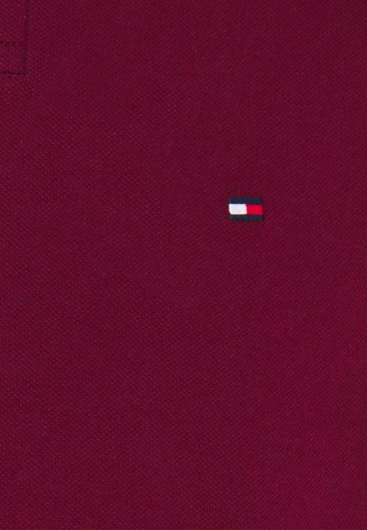 חולצת פולו רגילה NX204798 אודם עמוק Tommy Hilfiger