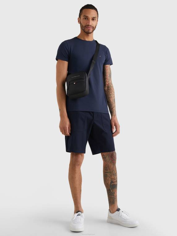 תיק כתב קטן חיוני NX20479 שָׁחוֹר Tommy Hilfiger