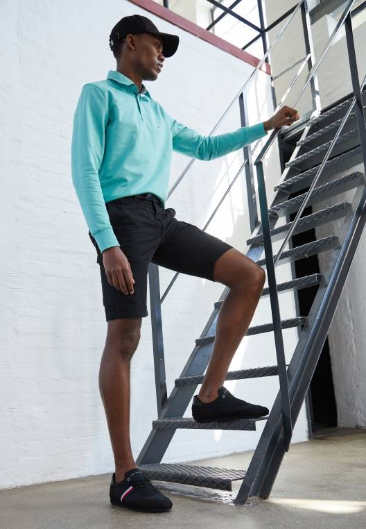 מאמני רצים חיוניים NX204810 שָׁחוֹר Tommy Hilfiger