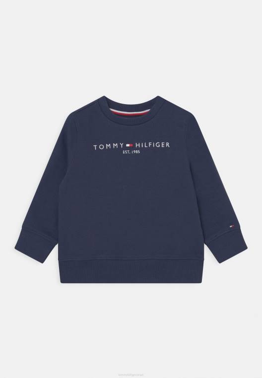 סווטשירט חיוני לשני המינים NX204820 צי הדמדומים Tommy Hilfiger