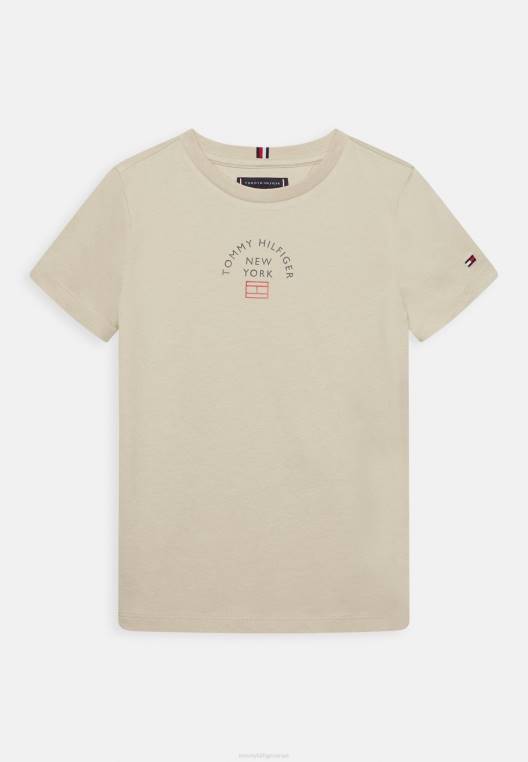 חולצה מודפסת NX204839 חול סוואנה Tommy Hilfiger