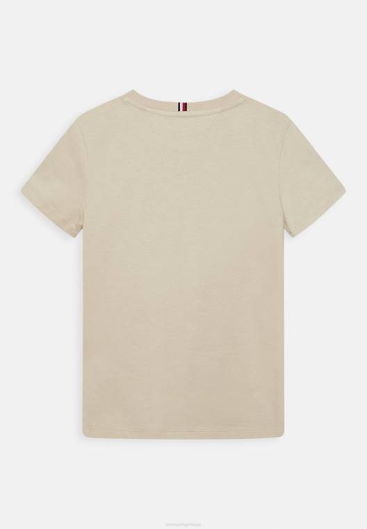 חולצה מודפסת NX204839 חול סוואנה Tommy Hilfiger