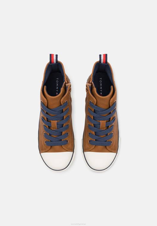 מאמנים גבוהים NX204886 טַבָּק Tommy Hilfiger