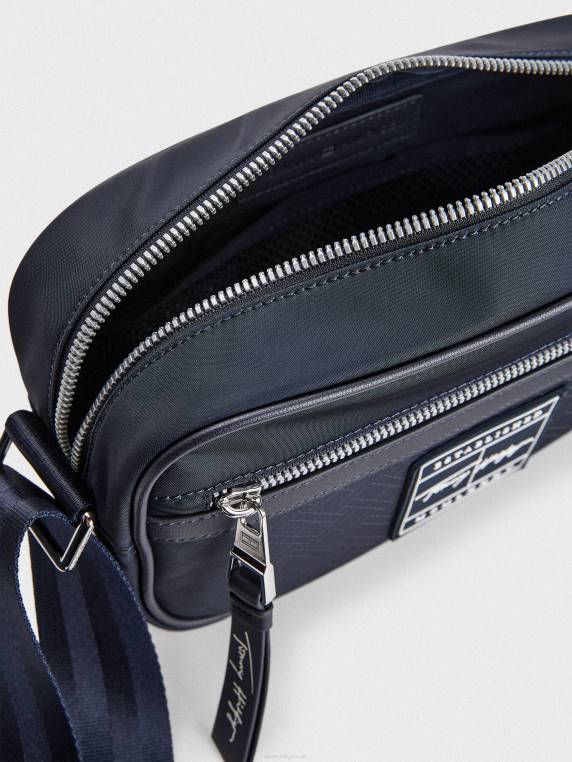 תיק עיתונאי דגל ג'קארד NX20491 שמי מדבר מונו Tommy Hilfiger