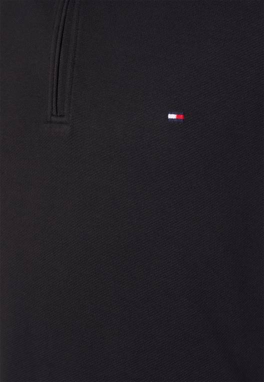 חולצת פולו דקה עם רוכסן NX204920 שָׁחוֹר Tommy Hilfiger