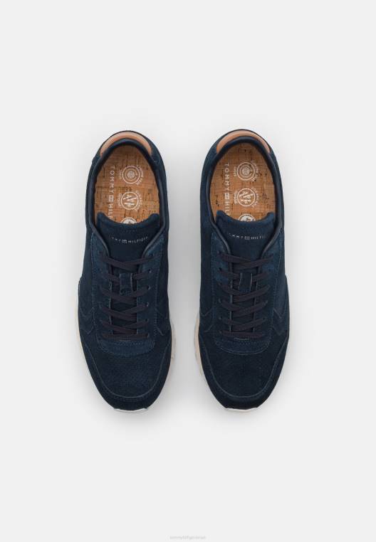 מאמני רץ ברי קיימא גבוהים NX204925 כחול כהה Tommy Hilfiger