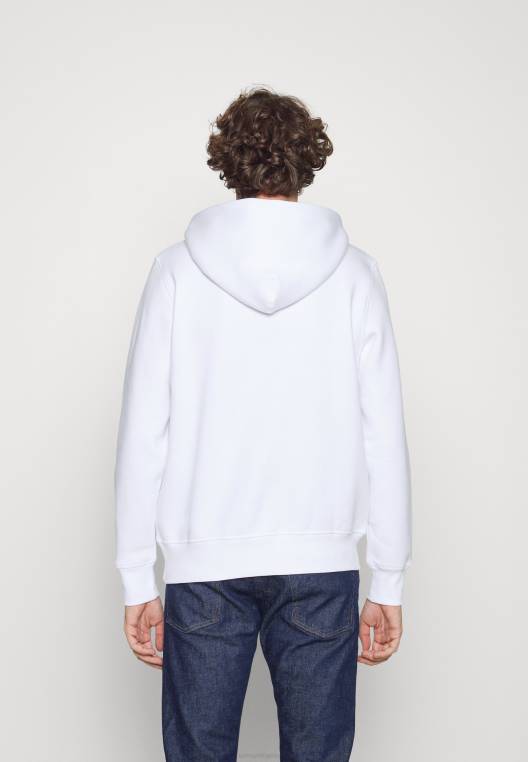 סווטשירט קפוצ'ון דגל NX204931 לבן Tommy Hilfiger