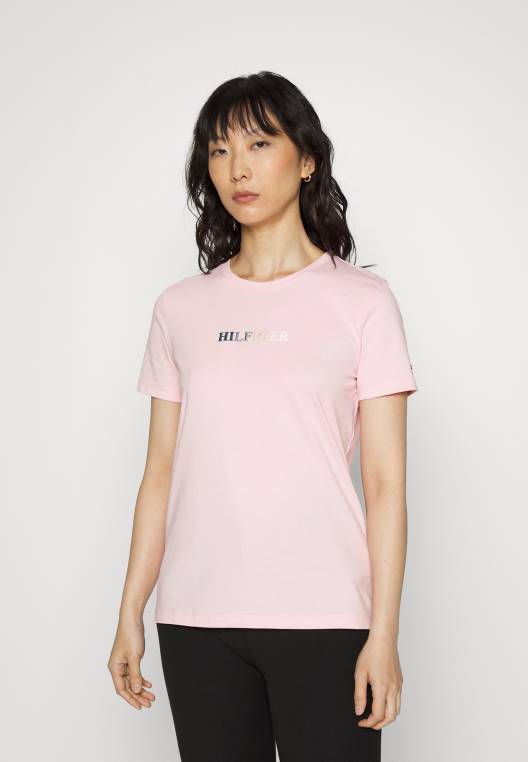 חלק עליון NX204948 ורוד פסטל Tommy Hilfiger