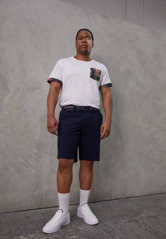 מכנסי חגורת ברוקלין NX204978 שמיים מדבריים Tommy Hilfiger