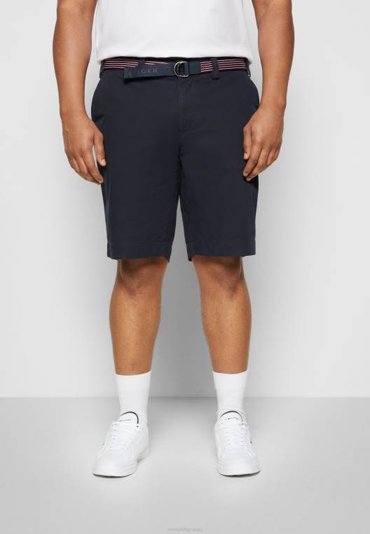 מכנסי חגורת ברוקלין NX204978 שמיים מדבריים Tommy Hilfiger