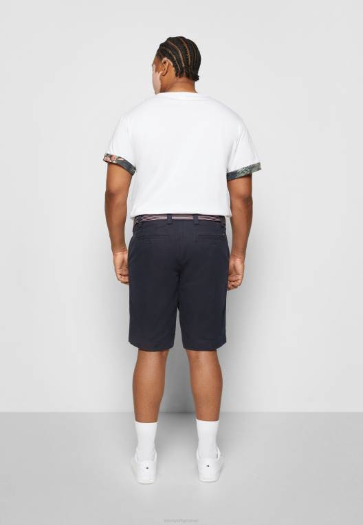 מכנסי חגורת ברוקלין NX204978 שמיים מדבריים Tommy Hilfiger