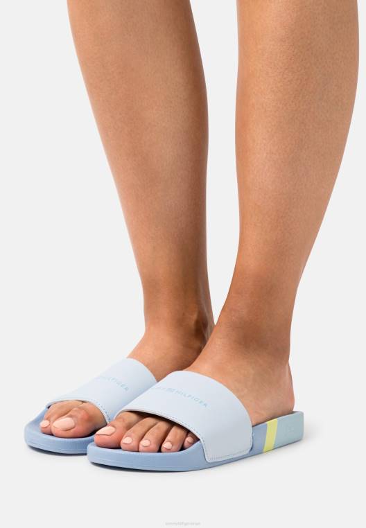 פרדות מגלשות בריכה מפוספסות NX205005 כחול מבריז Tommy Hilfiger