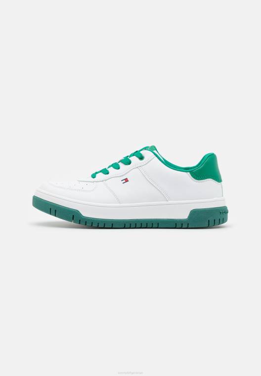 מאמנים NX205008 לבן/ירוק Tommy Hilfiger