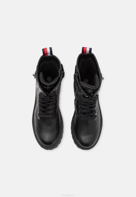 מגפונים עם שרוכים NX205009 שָׁחוֹר Tommy Hilfiger