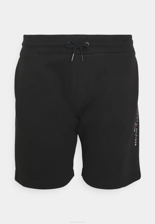 מכנסי לוגו קצרים NX205041 שָׁחוֹר Tommy Hilfiger