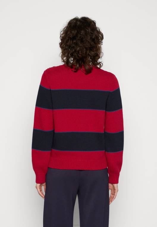 מגשר כפתורים עם פסים NX205043 רויאל ברי Tommy Hilfiger