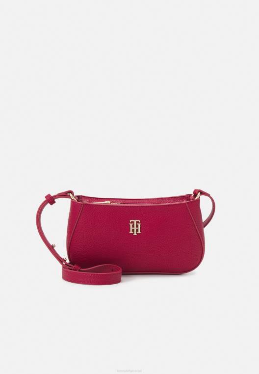 אלמנט מוצלב על פני תיק הגוף NX205063 רויאל ברי Tommy Hilfiger