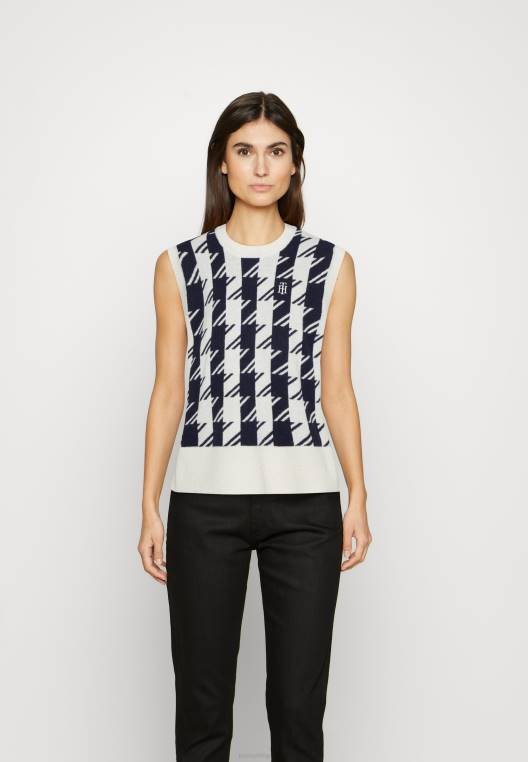 מגשר אפוד נינוח NX205074 שמי מדבר/אקרו Tommy Hilfiger